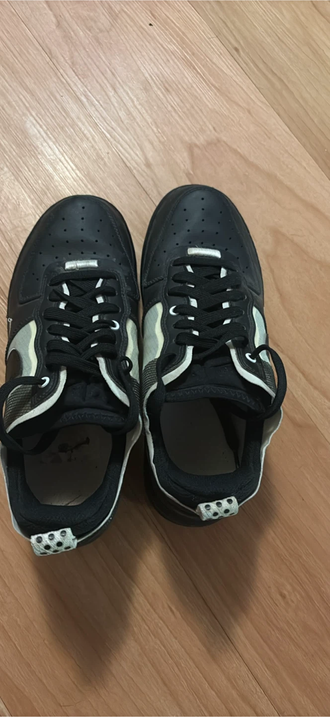 Nike Air Force 1 React Black - photo 4