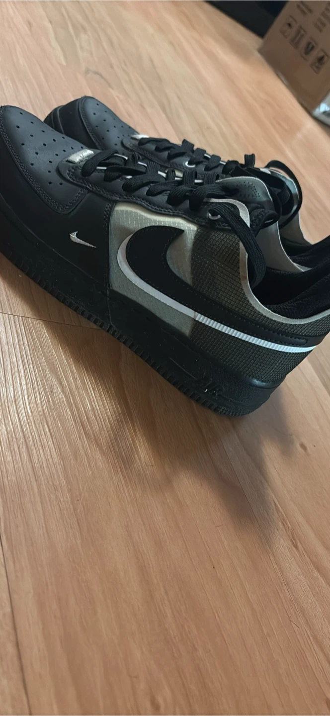 Nike Air Force 1 React Black - photo 3