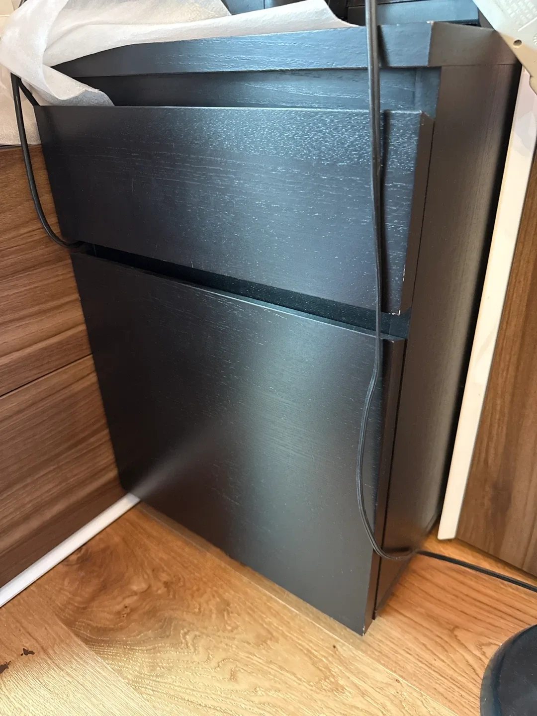 IKEA Malm Black-Brown 2-Drawer Nightstand 🥕