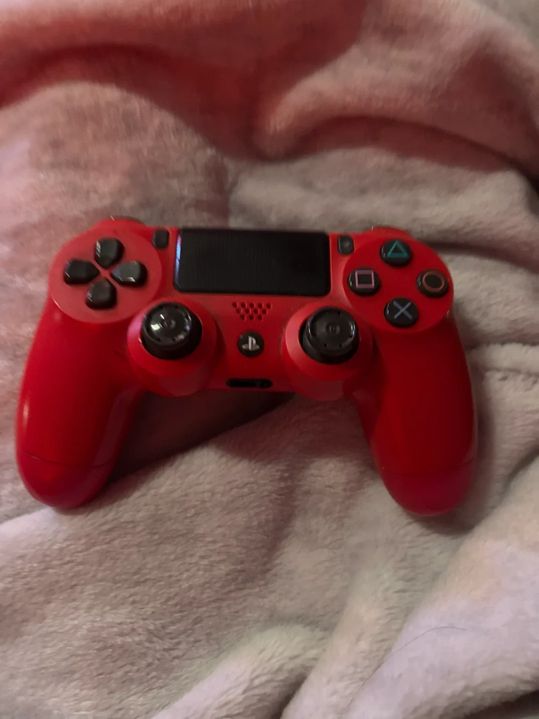 Red Sony PlayStation 4 (PS4) Controller