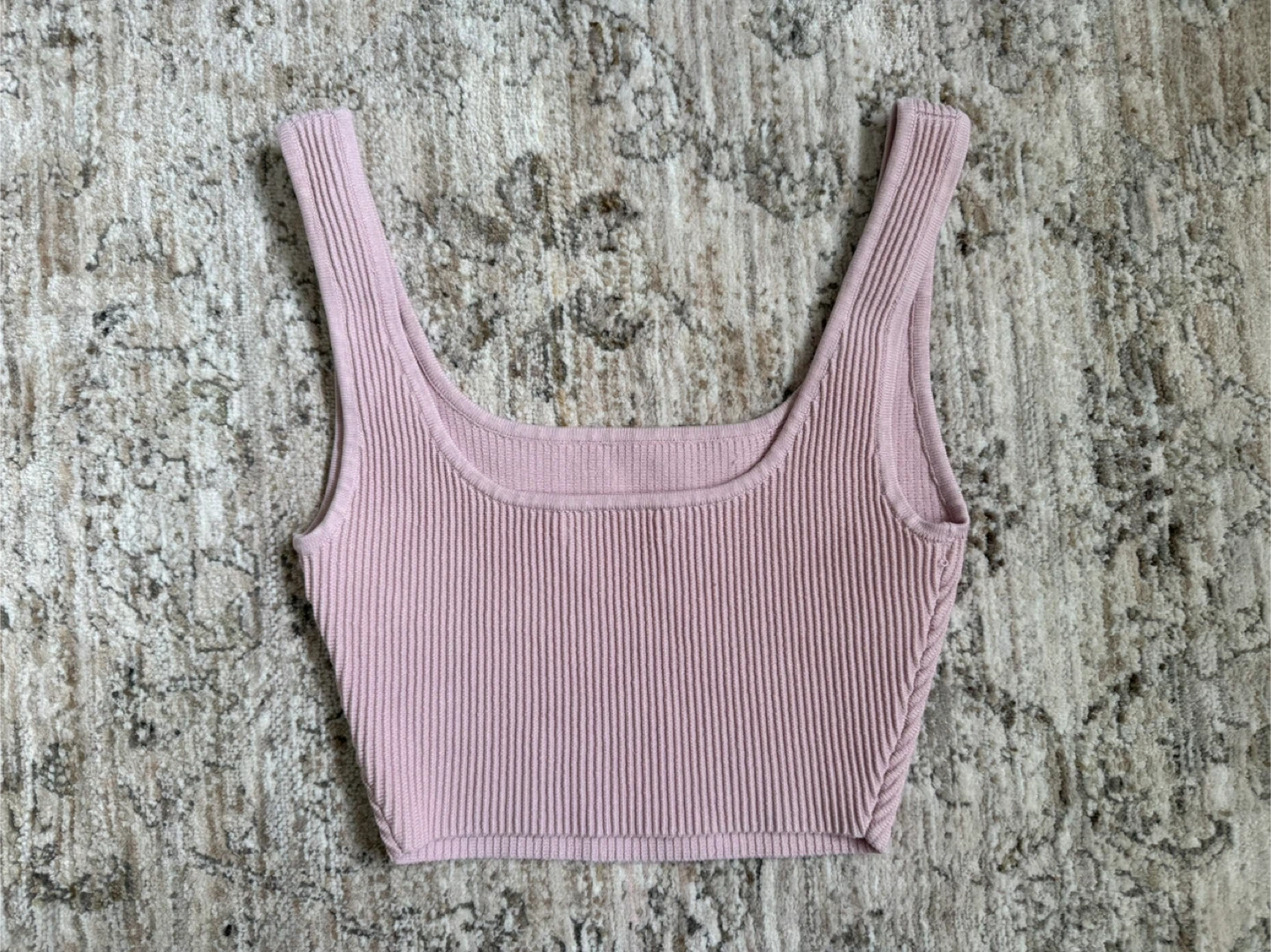Babaton Aritzia Sculpt Knit Cropped Tank - XS - photo 2