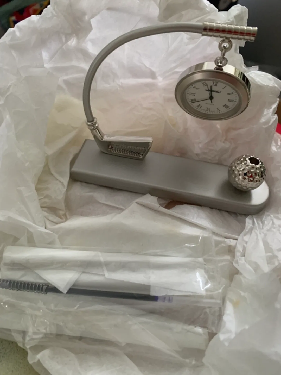 Horizon Designs Hanging Clock with Pen DA108 thumbnail