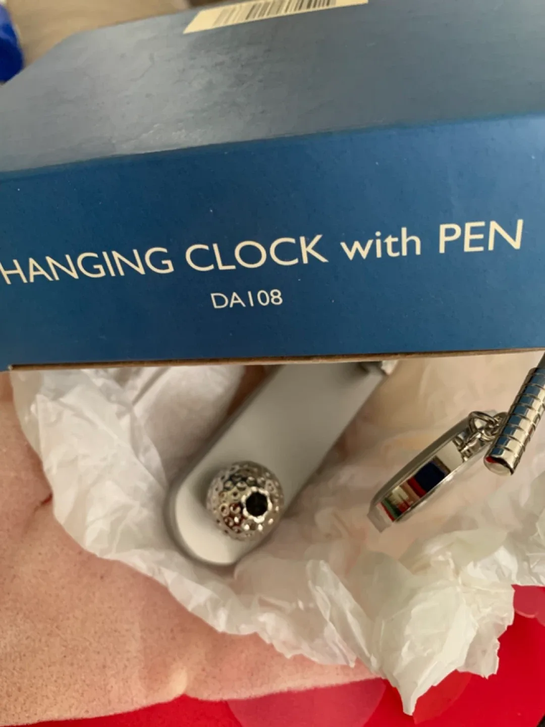 Horizon Designs Hanging Clock with Pen DA108 image indicator(3)