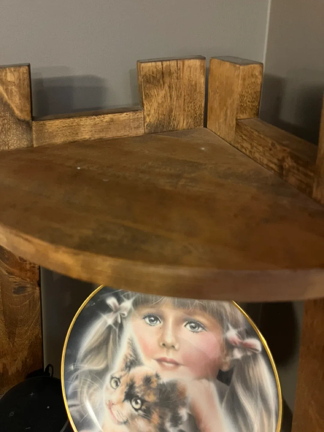 Wooden Corner Shelf 🥕 image indicator(5)