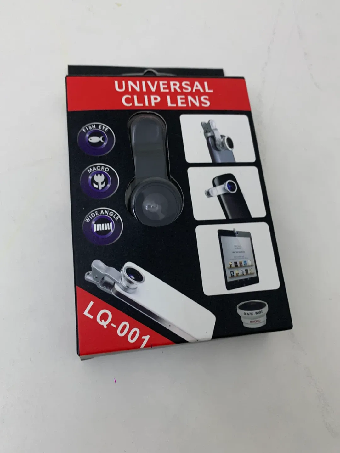 Universal Clip Lens - 3-in-1 Photo Lens / electronics / camera