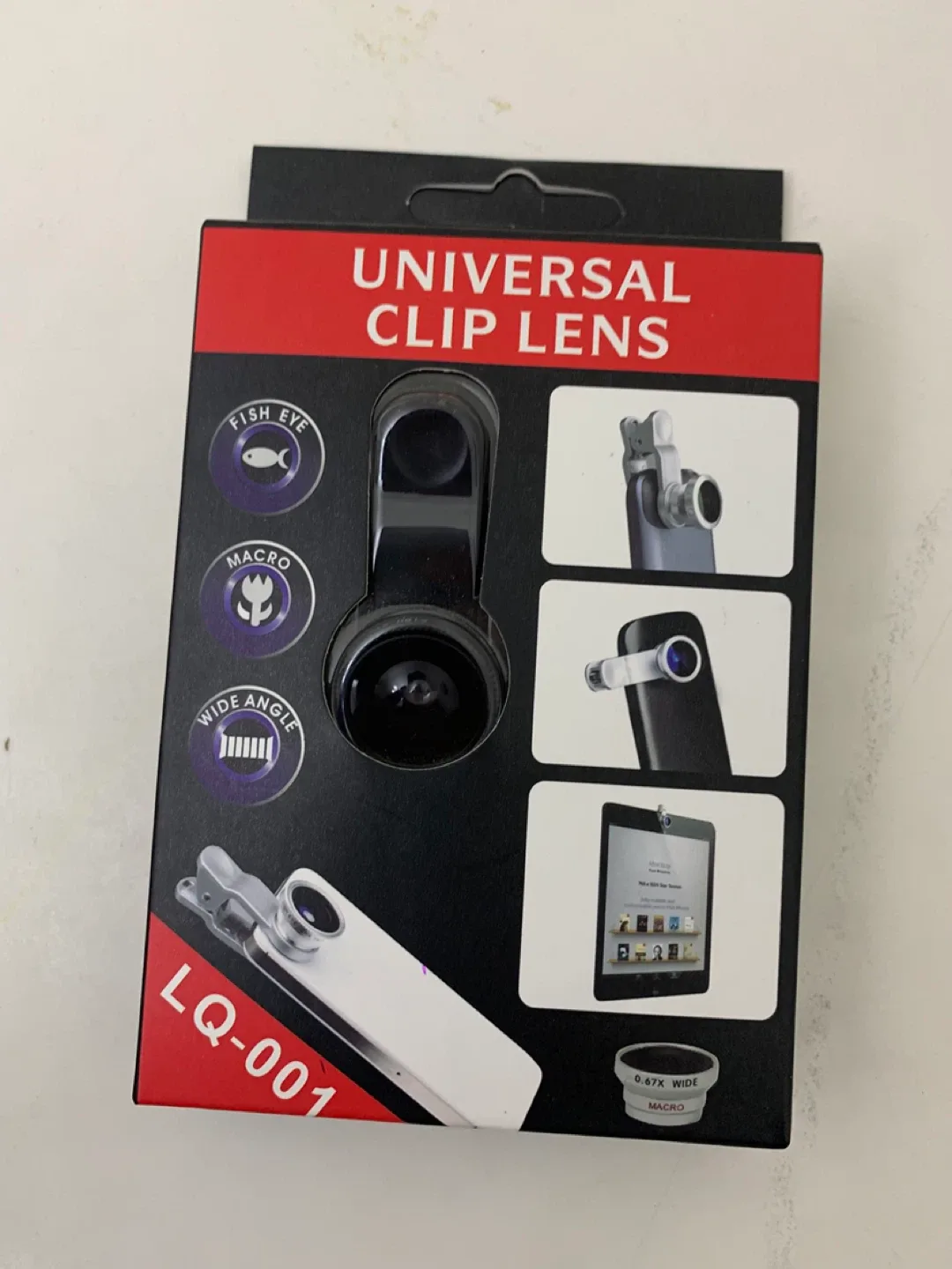 Universal Clip Lens - 3-in-1 Photo Lens / electronics / camera image indicator(5)