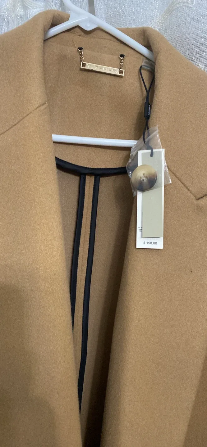 Tahari Camel Coat - New with Tags image indicator(4)