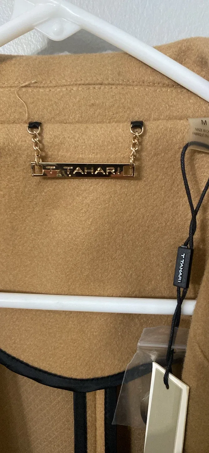 Tahari Camel Coat - New with Tags image indicator(6)