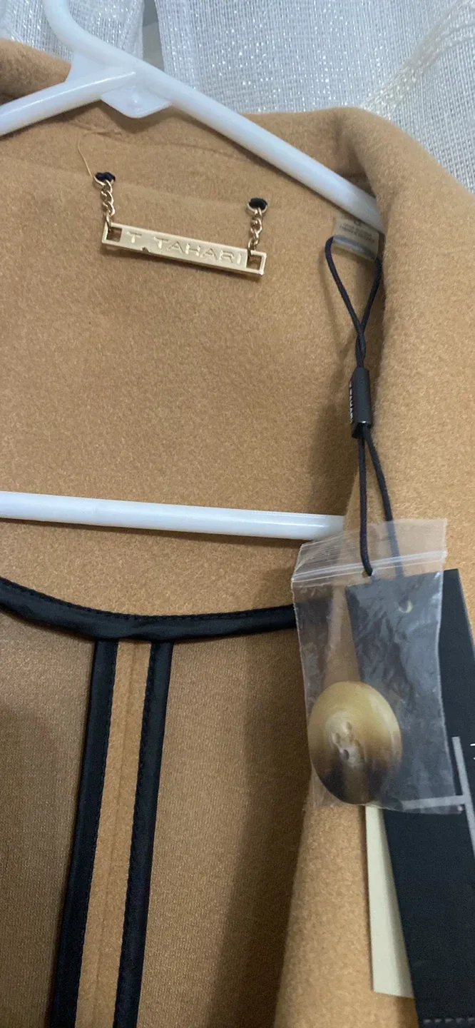 Tahari Camel Coat - New with Tags image indicator(3)