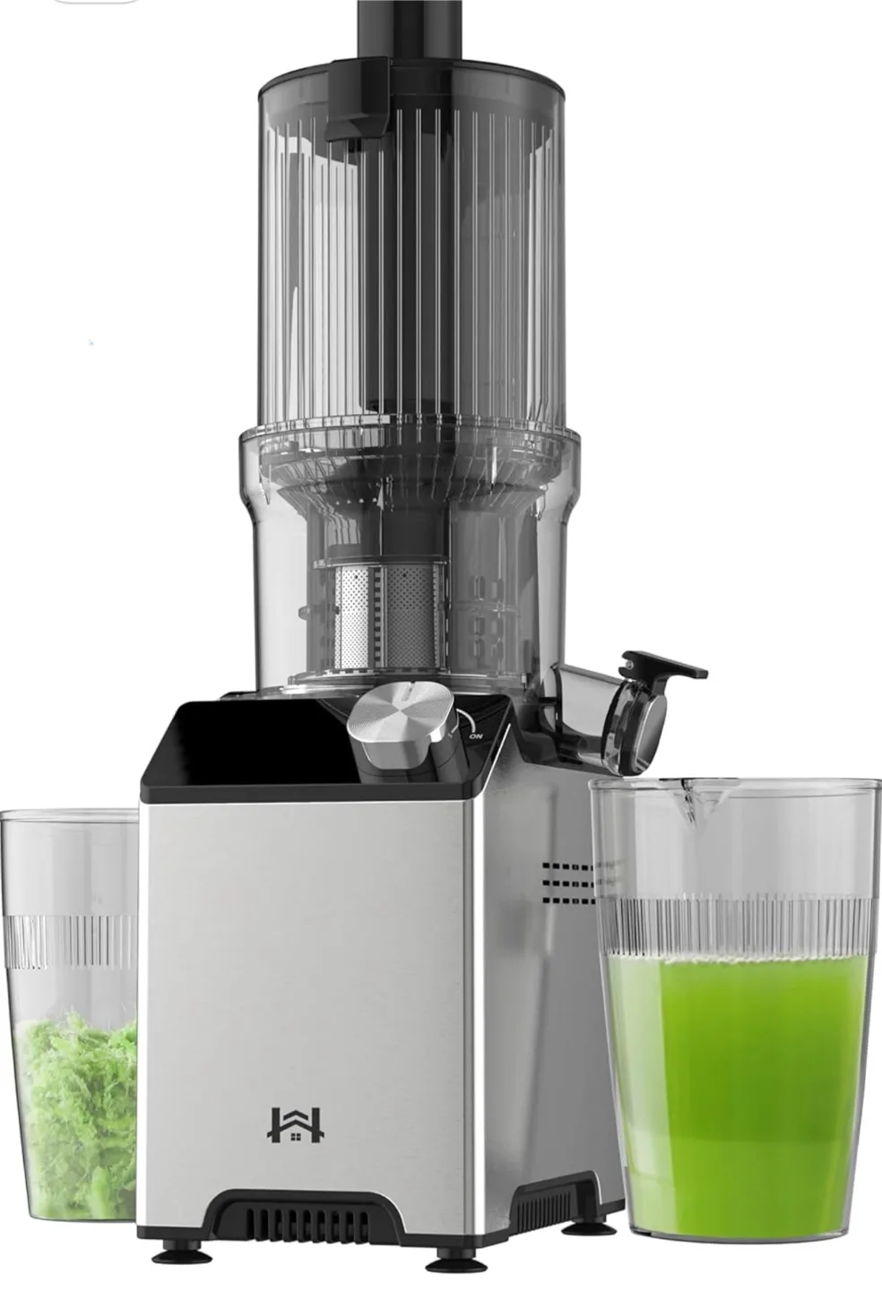 Brand New Cold Press Juicer-Stainless Steel, Wide Chute image indicator(3)