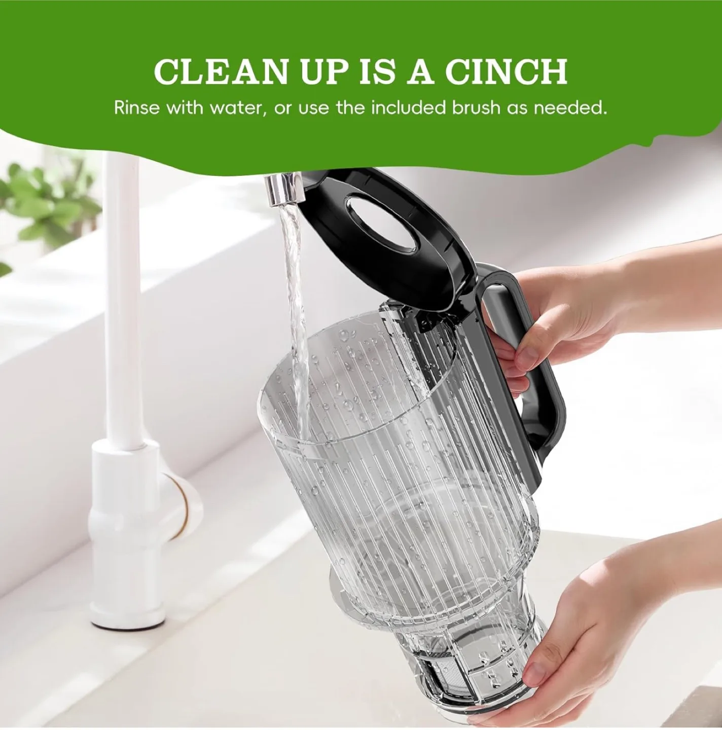 Brand New Cold Press Juicer-Stainless Steel, Wide Chute image indicator(6)