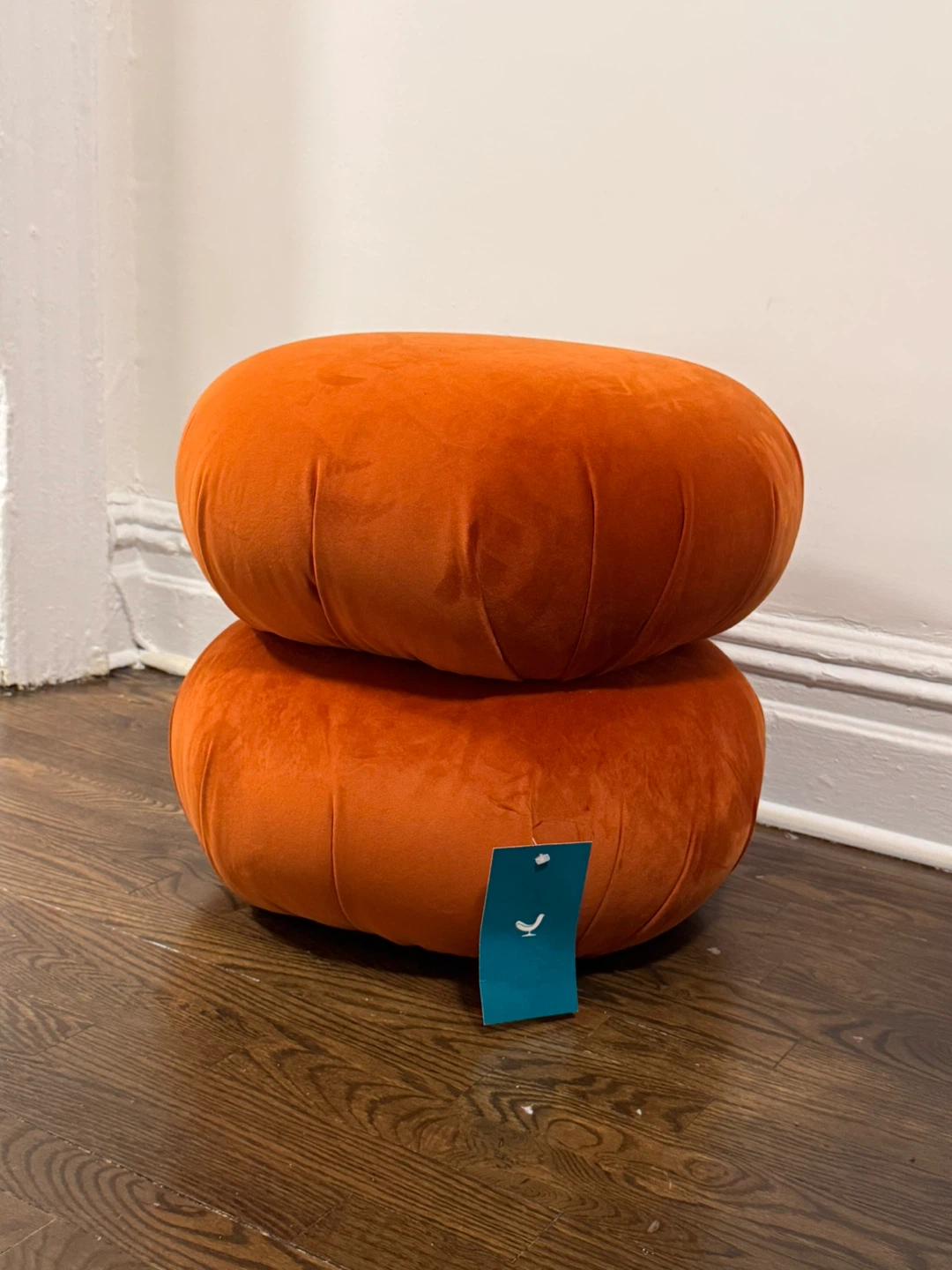Joybird Azura Ottoman in Royale Hacienda