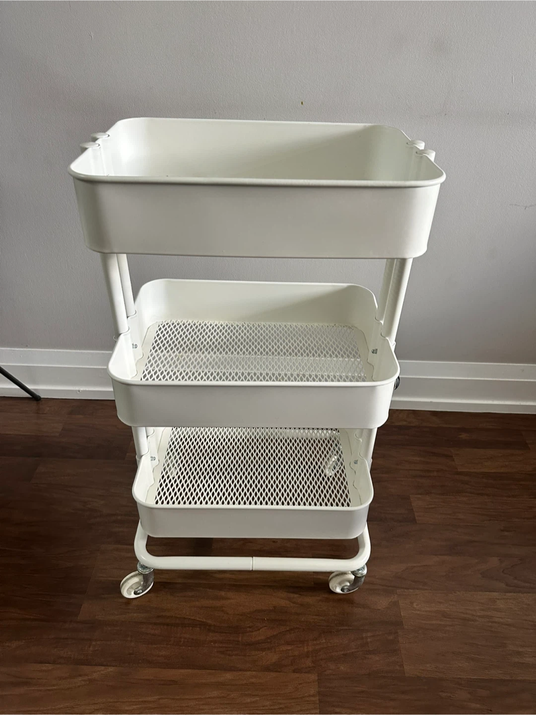 White Utility Trolley