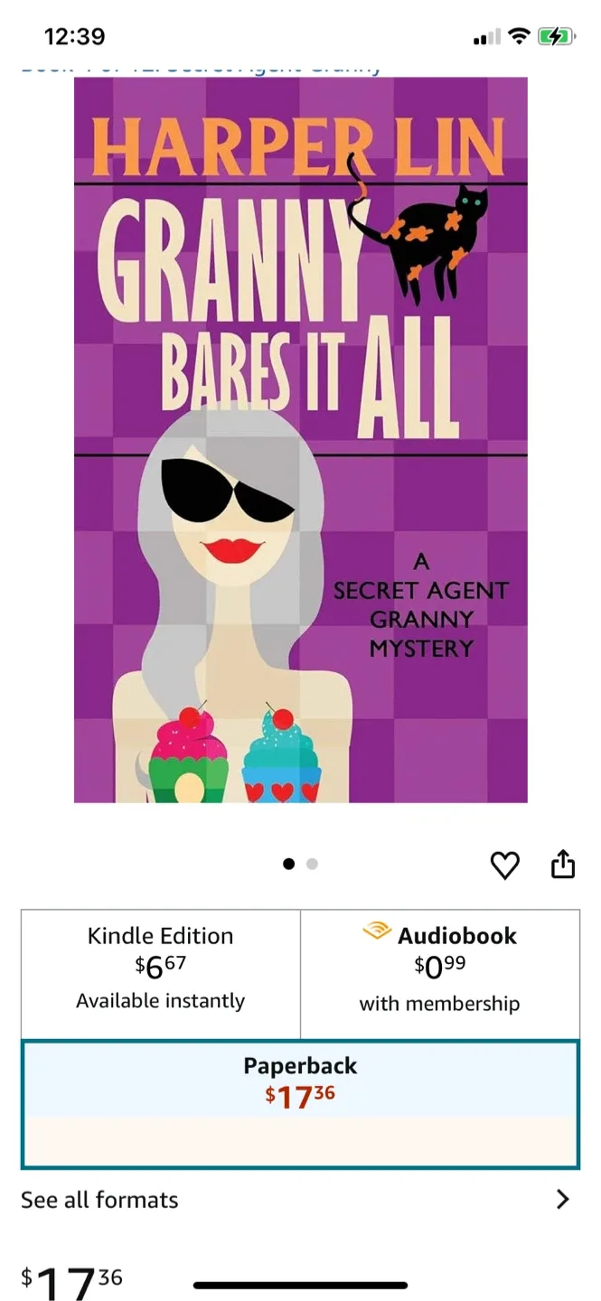 Secret Agent Granny Mystery Book Series by Harper Lin image indicator(3)