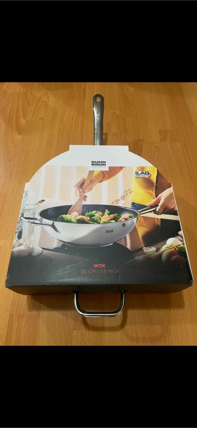 Kuhn Rikon Swiss Design Wok 30 cm / 11.8 inch