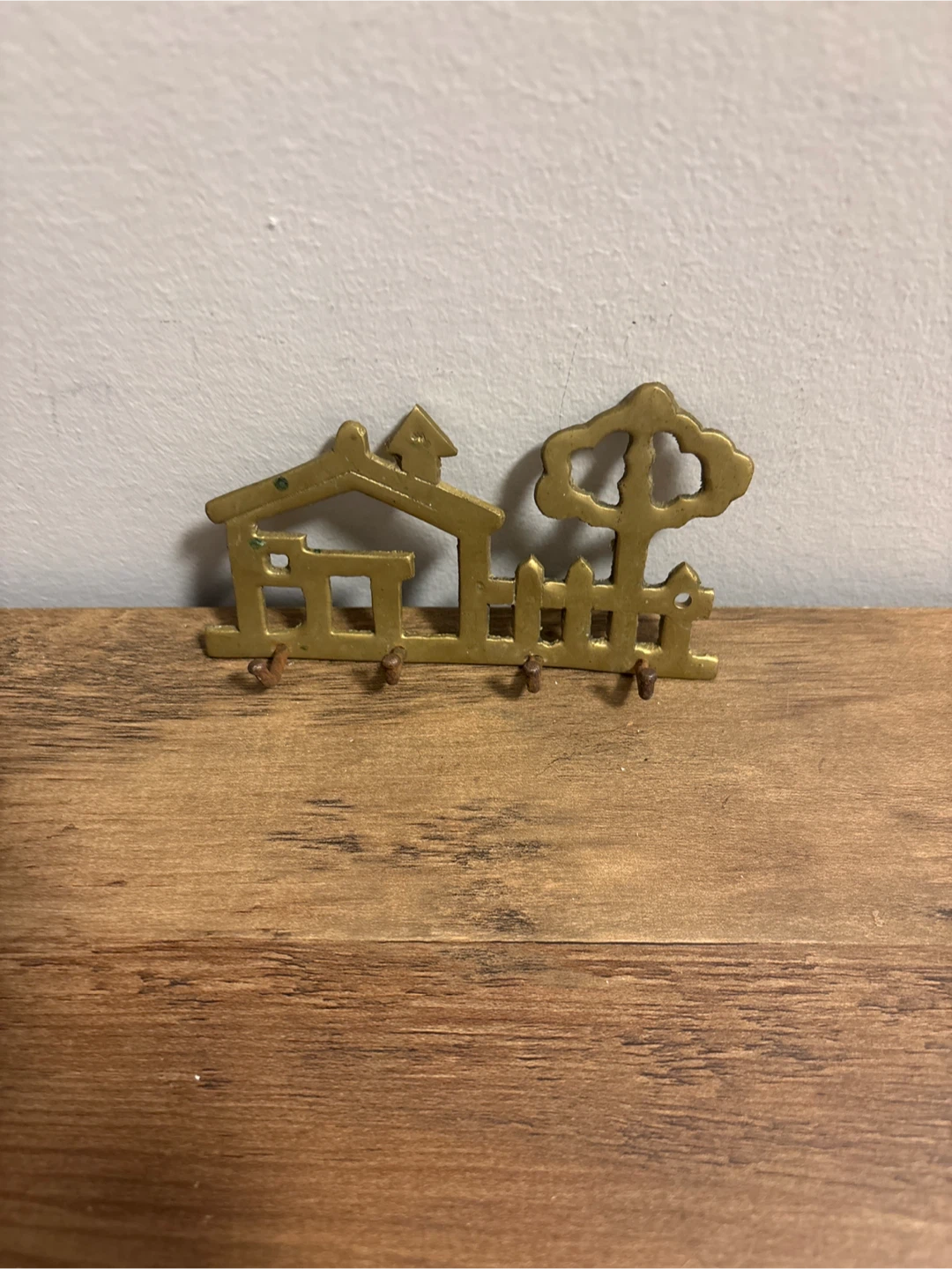 Vintage Brass Key Holder - photo 4
