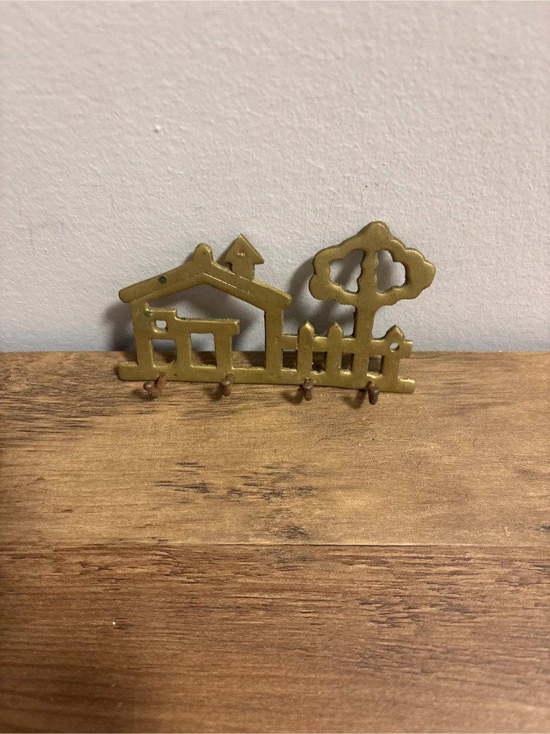 Vintage Brass Key Holder image indicator(4)