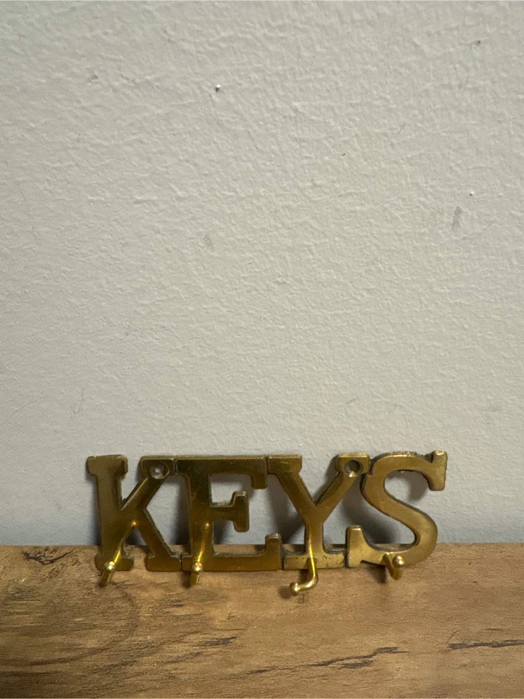 Vintage Brass Key Holder - photo 5