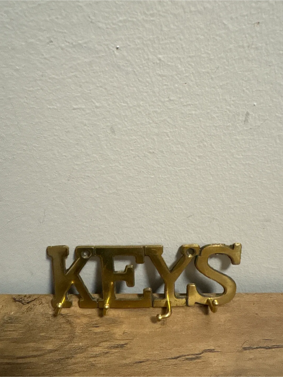 Vintage Brass Key Holder image indicator(5)