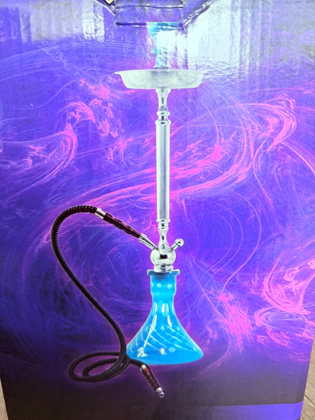Blue Khalil Mamoon Hookah with Accessories image indicator(6)