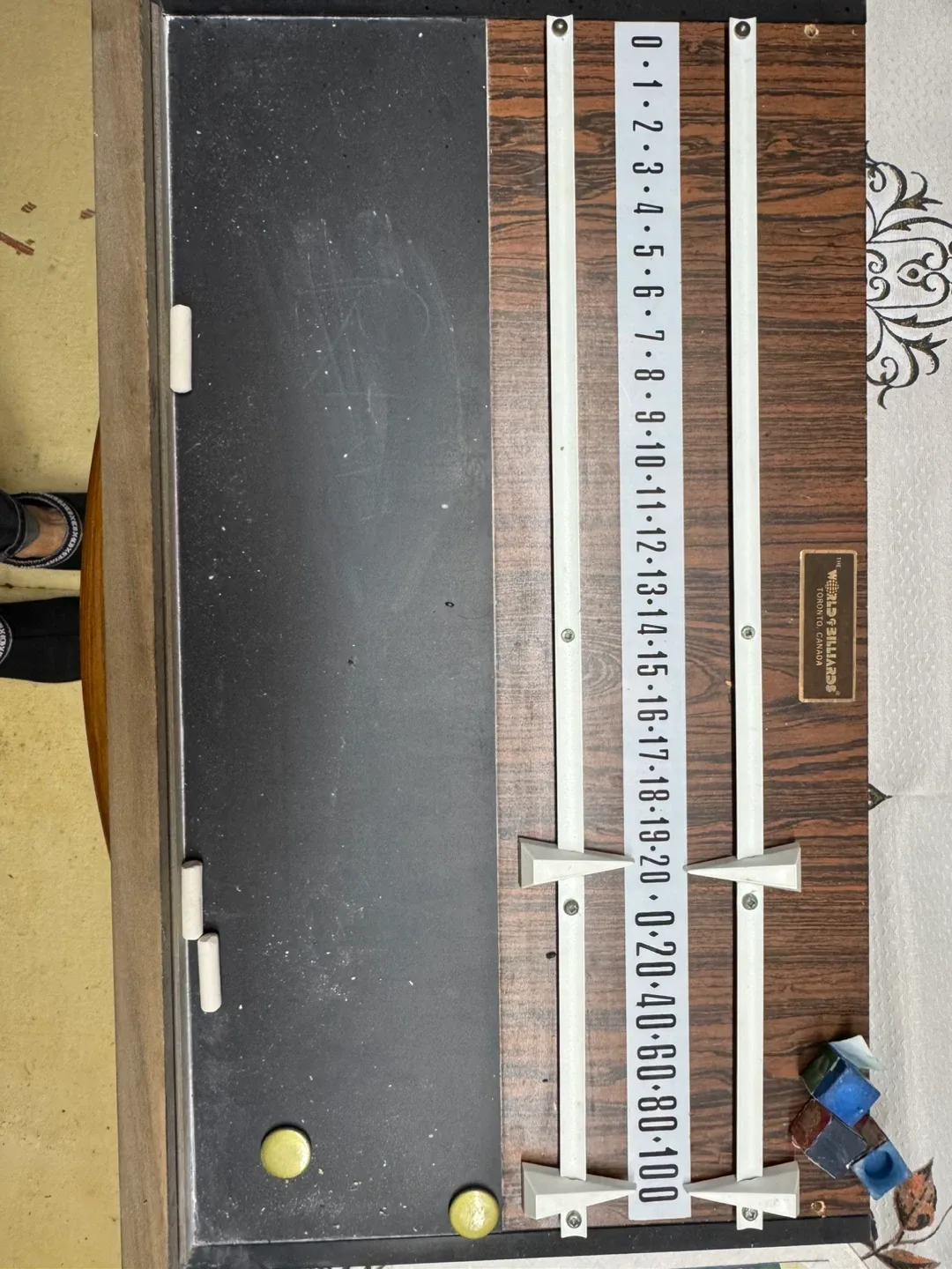 Used Pool Table with Accessories image indicator(9)