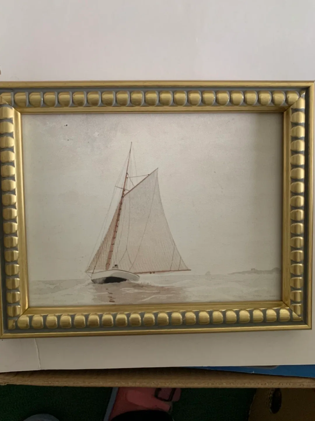Framed Sailboat Print thumbnail