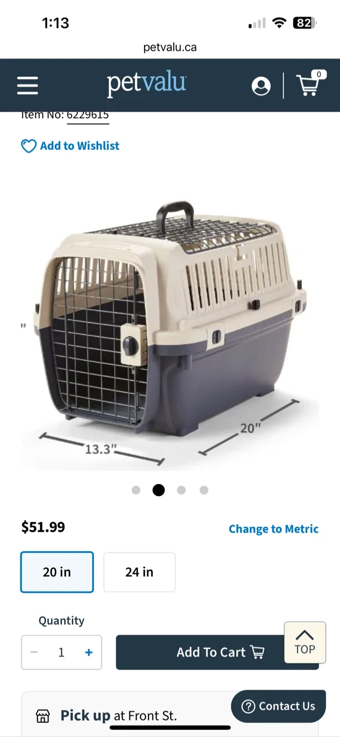 Essentials Pet Carrier (20”) thumbnail