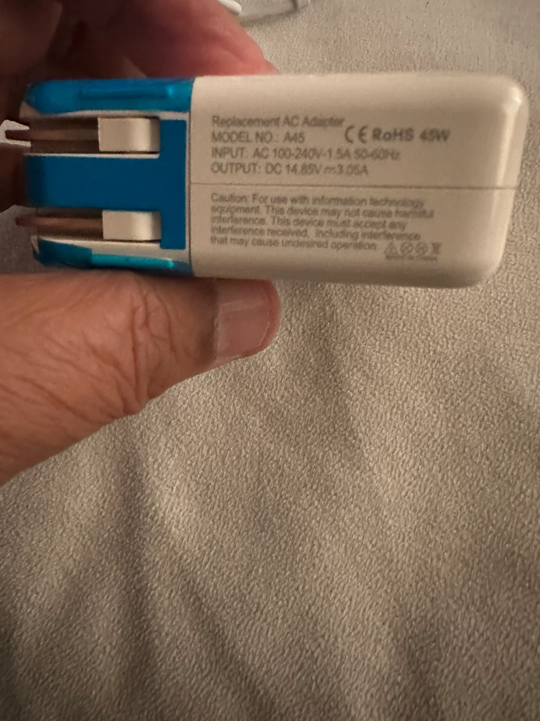 Replacement AC Adapter 45W - - photo 3