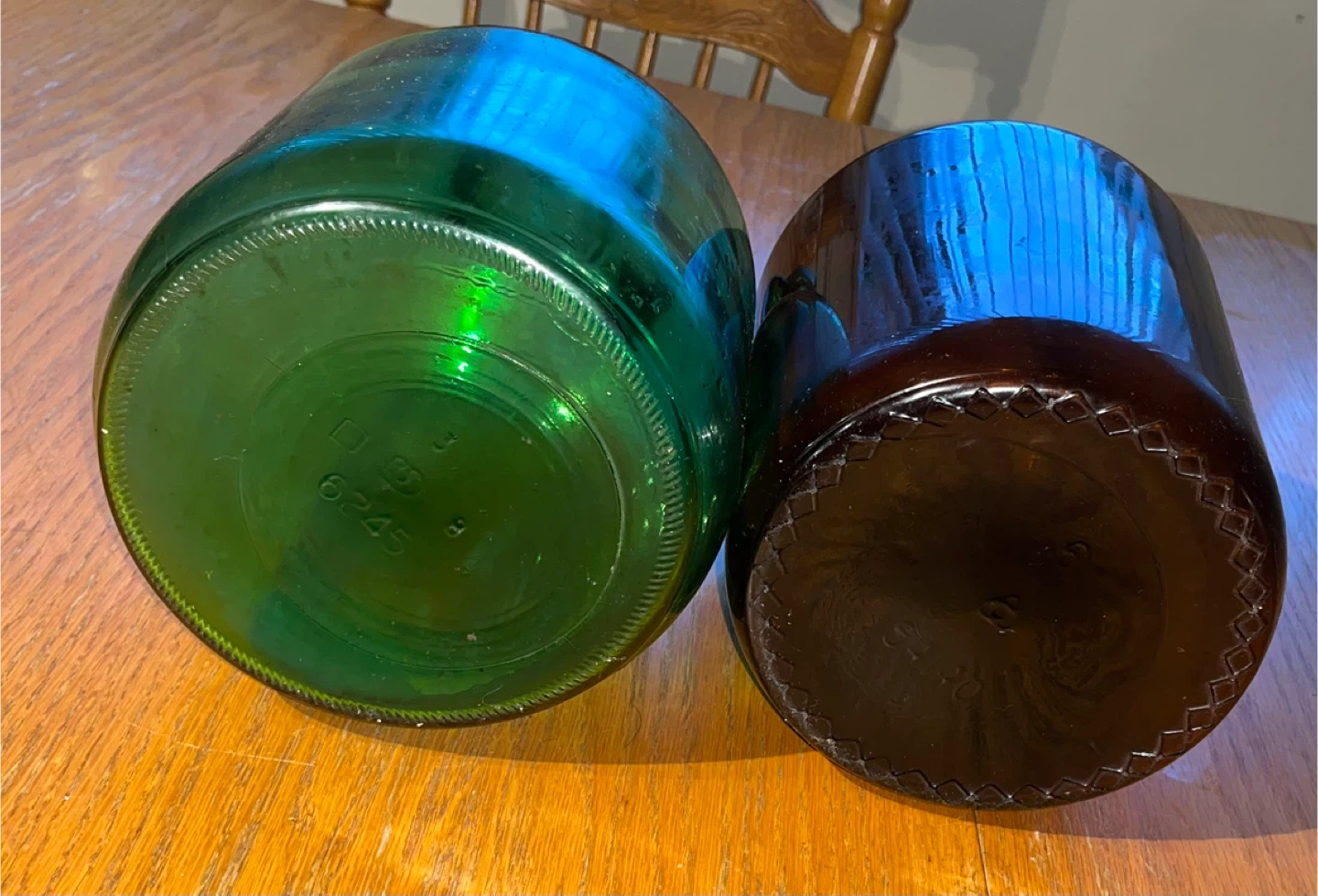2 Glass Bottles for Decoration - photo 4