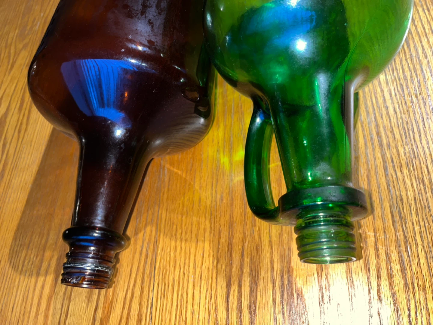 2 Glass Bottles for Decoration - photo 3