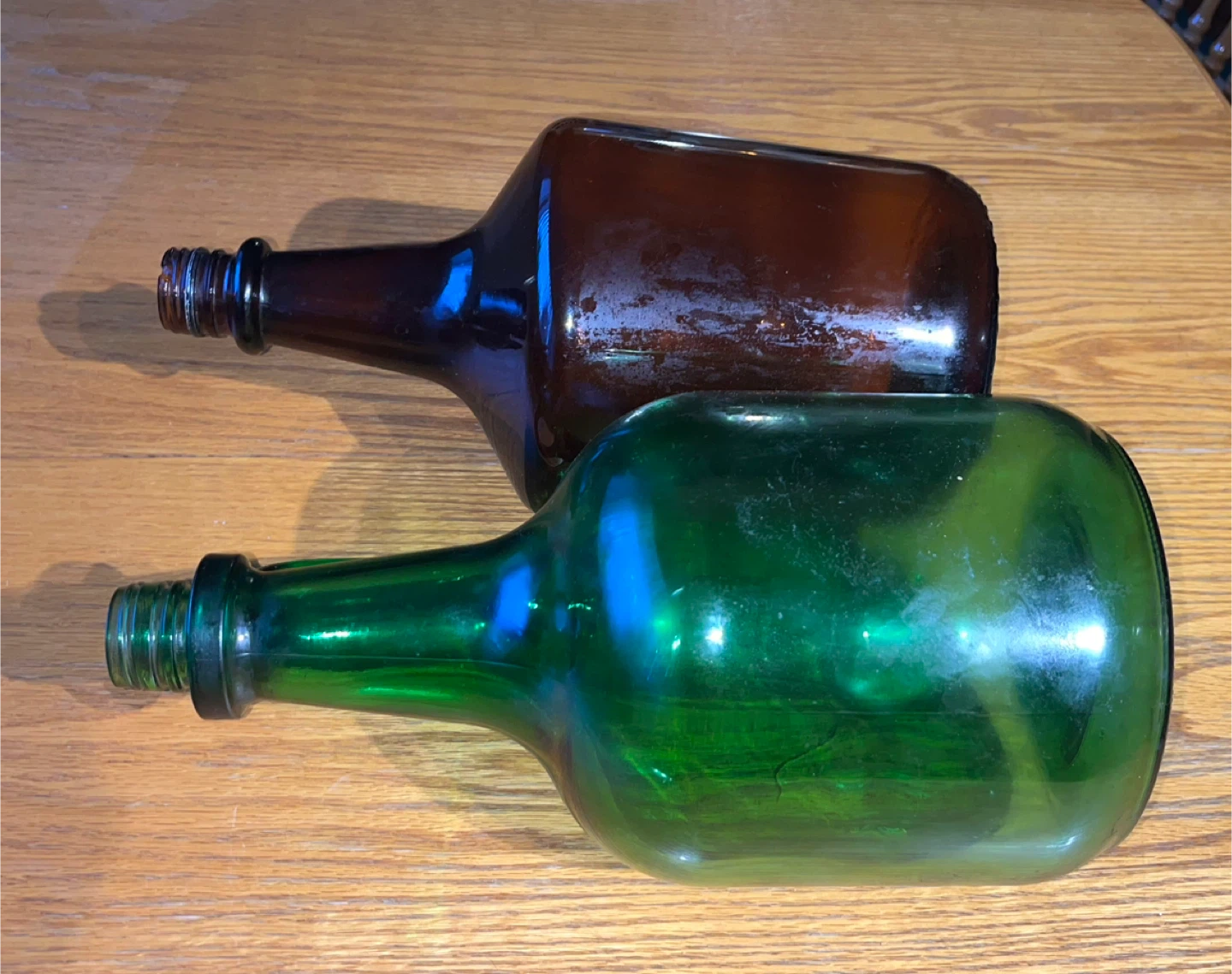 2 Glass Bottles for Decoration - photo 2