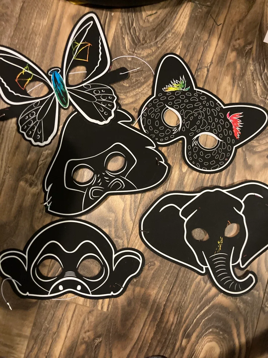 🥕Animal Masks - Butterfly, Elephant, Monkey thumbnail