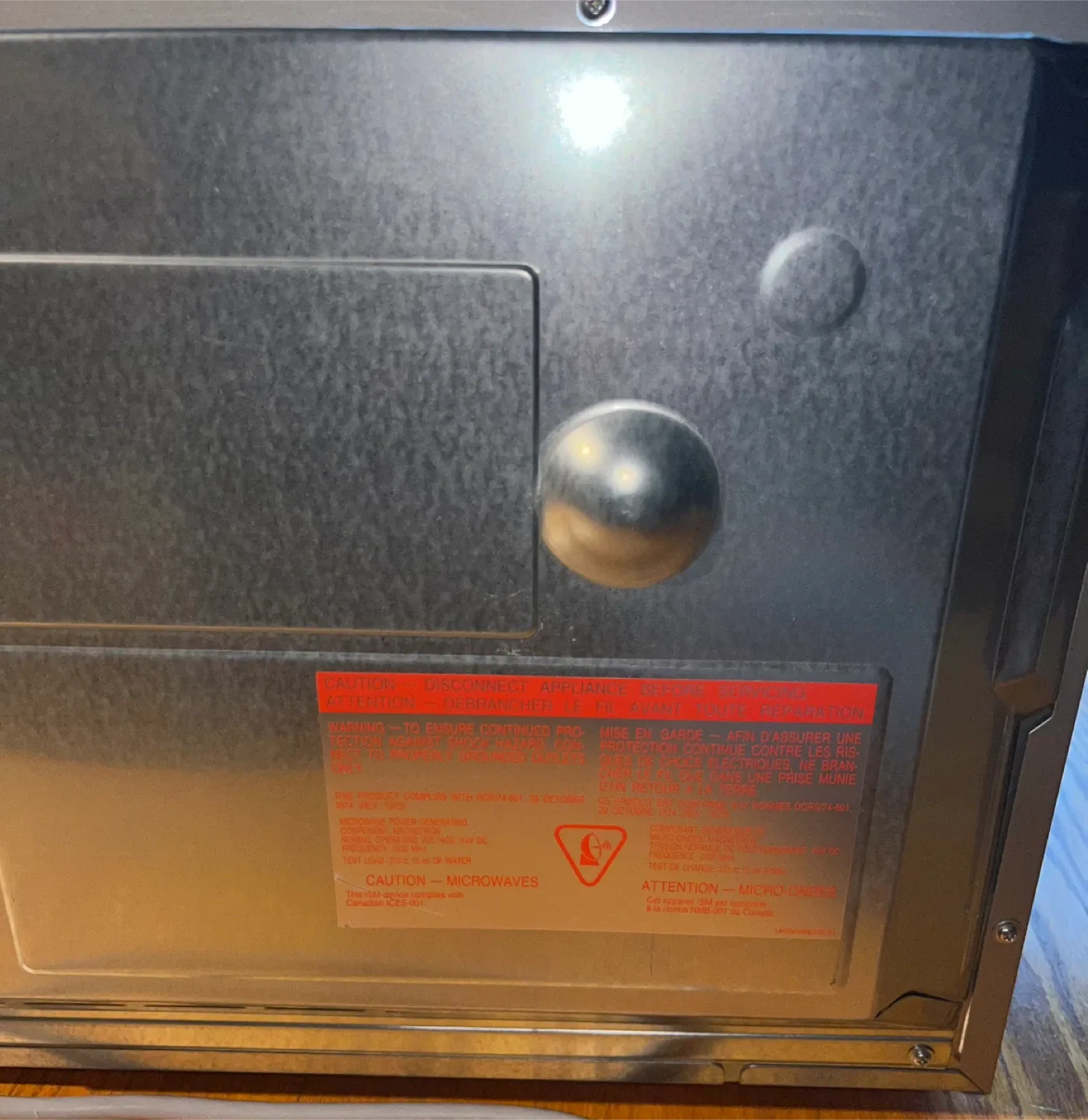 Panasonic Convection Microwave Oven (Broken, for parts only) image indicator(8)