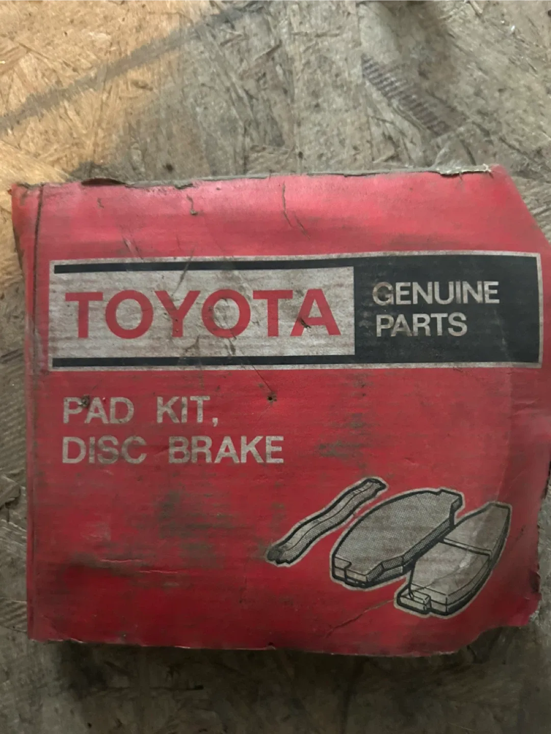Toyota Genuine Parts Pad Kit Disc Brake