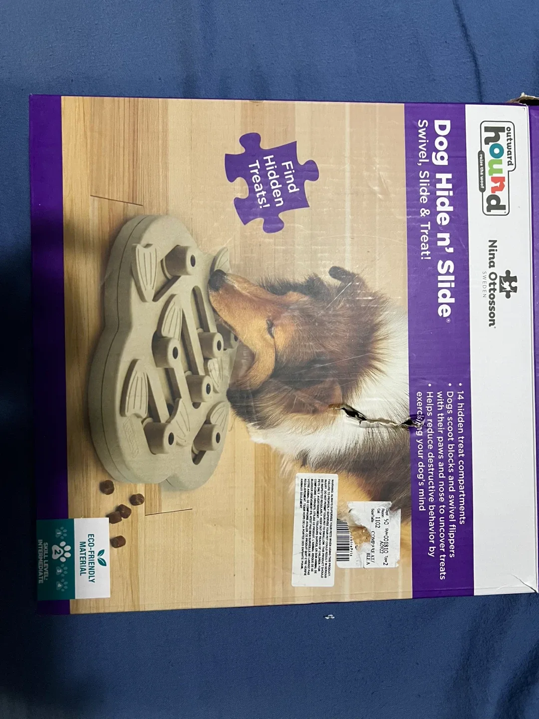 Outward Hound Dog Hide n' Slide Puzzle Toy