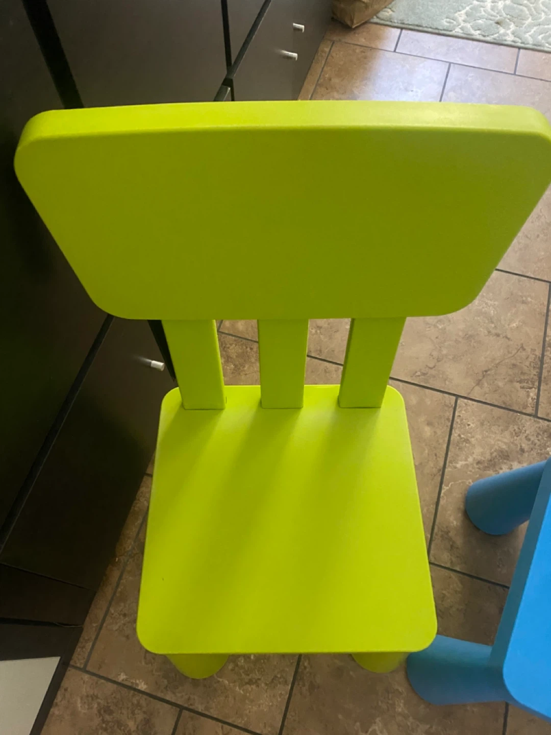 IKEA Children's Chairs - Green, Blue, Red - photo 3