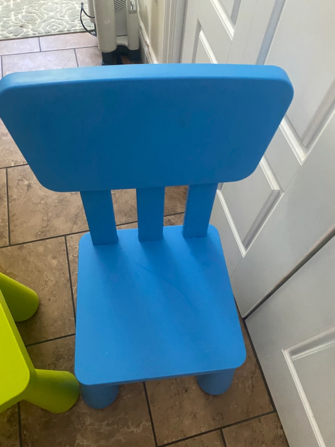 IKEA Children's Chairs - Green, Blue, Red - photo 2
