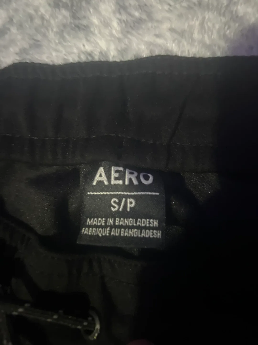 AERO87 Black Joggers - Size Small image indicator(2)