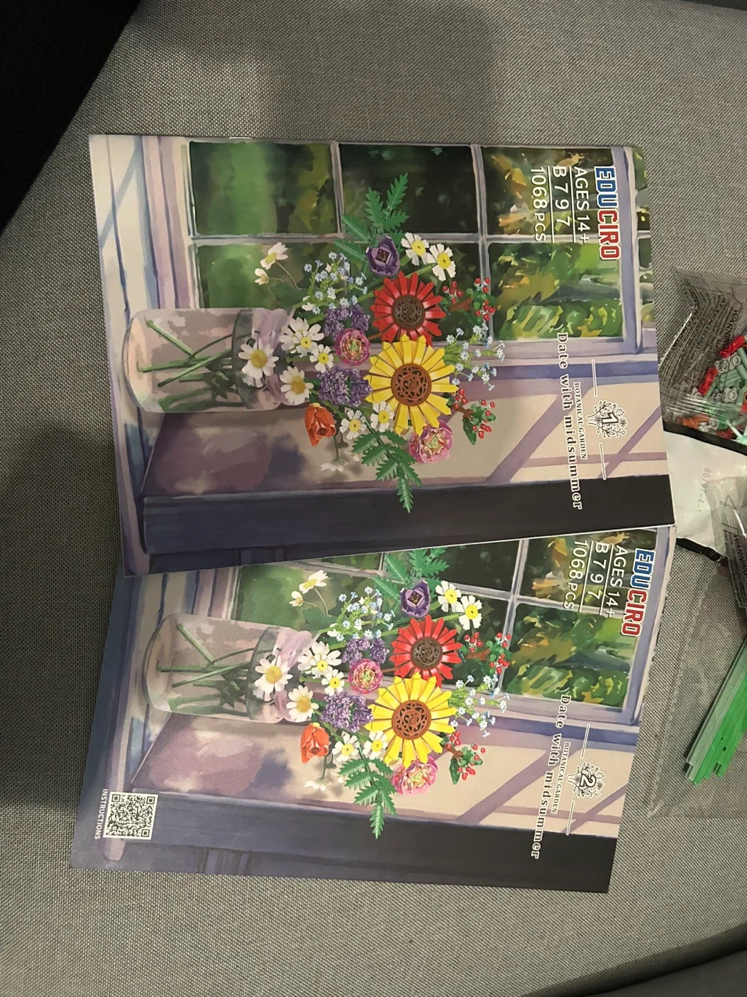 975 piece Lego EDUCiRO B797 Botanical Garden Date with Midsummer image indicator(4)