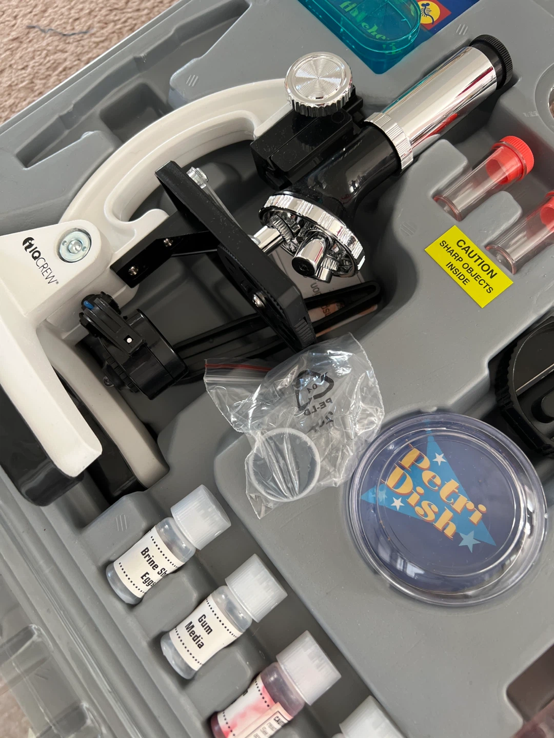 IQ Crew 52-Piece Microscope Set 1200X - photo 4