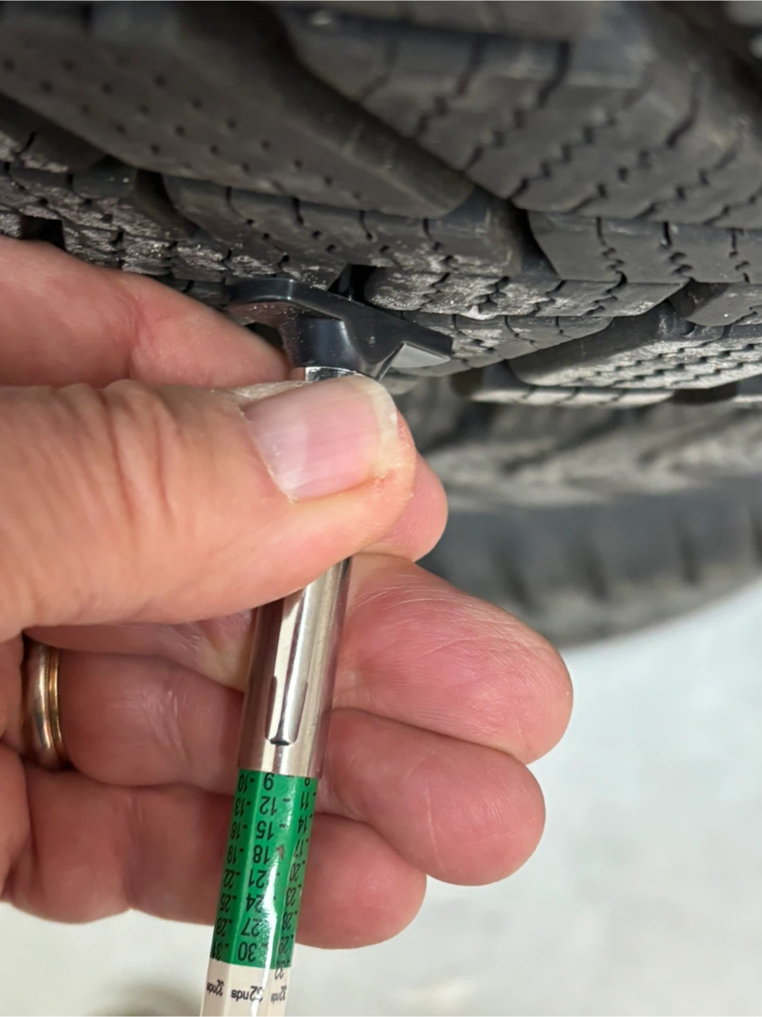 Continental WinterContact Tires on Rims + Hubcaps - 225/65R17