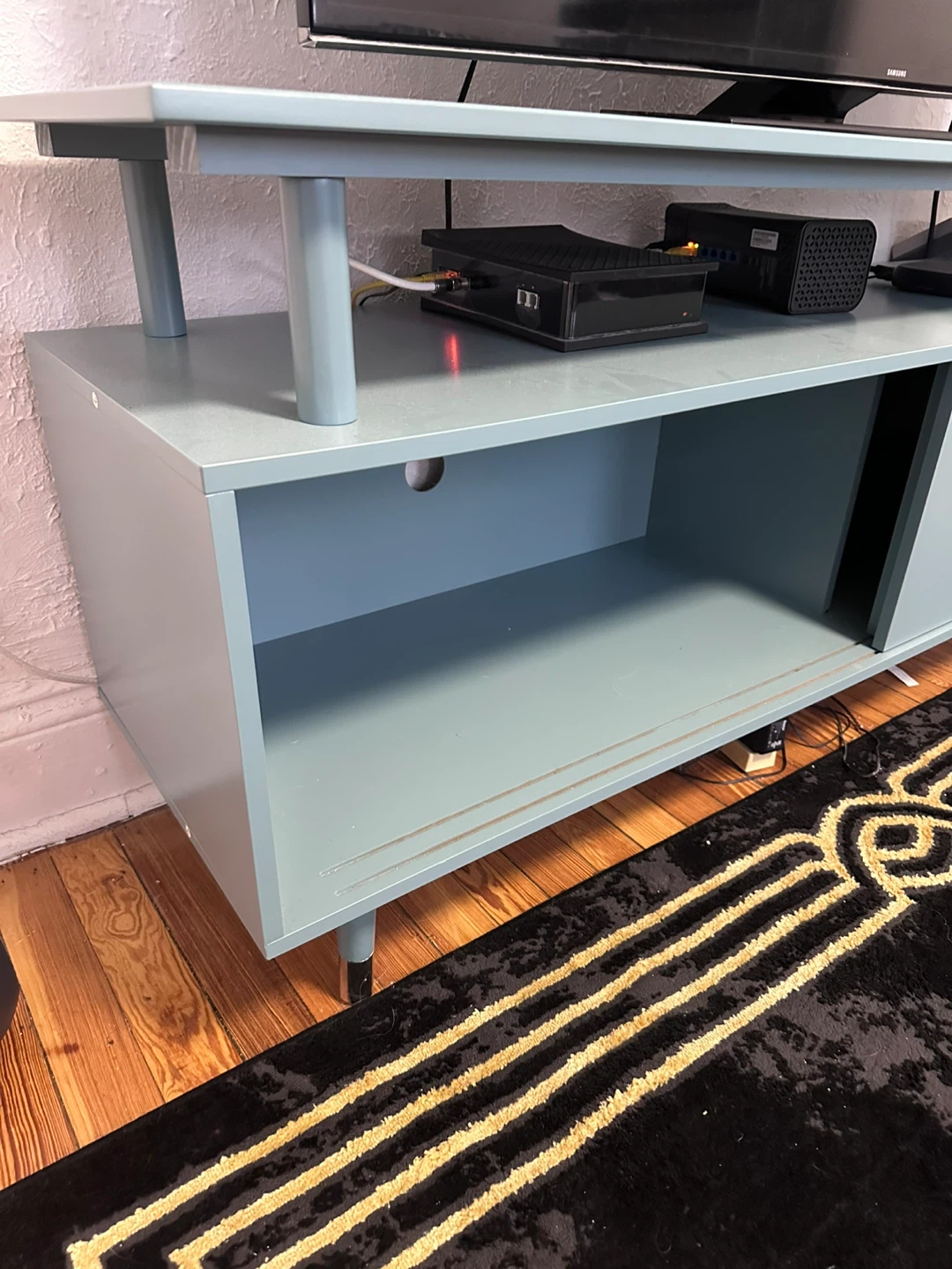 Blue TV Stand - photo 3