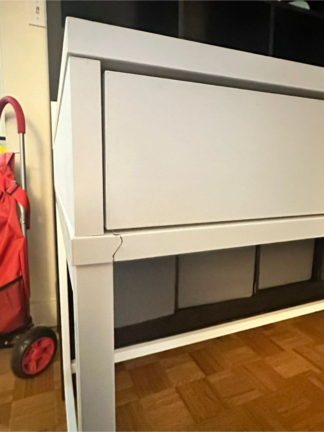 IKEA ALEX Desk, white, 132x58 cm (52x22 7/8 "") - photo 5