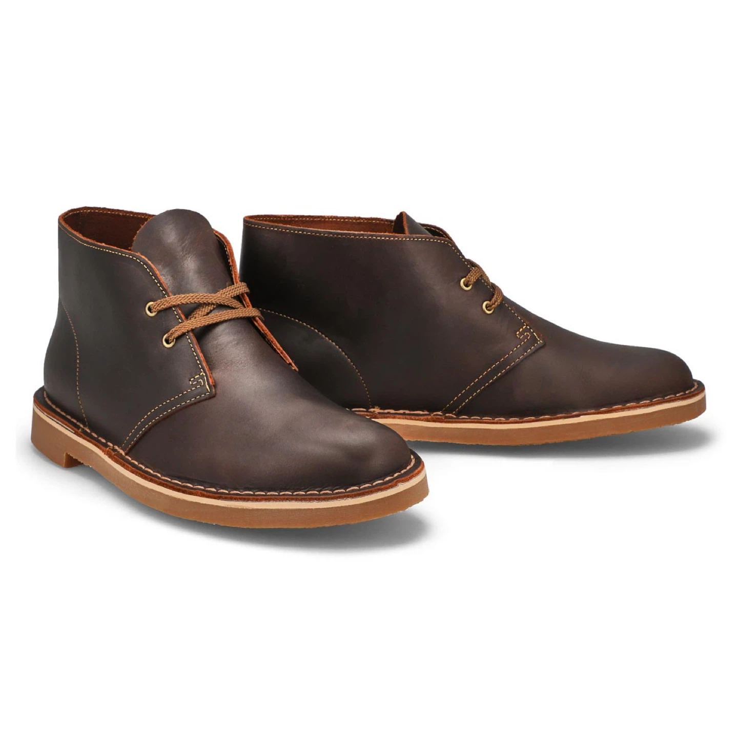 Clarks Desert Boot - Brown Leather Mens 10 NWT