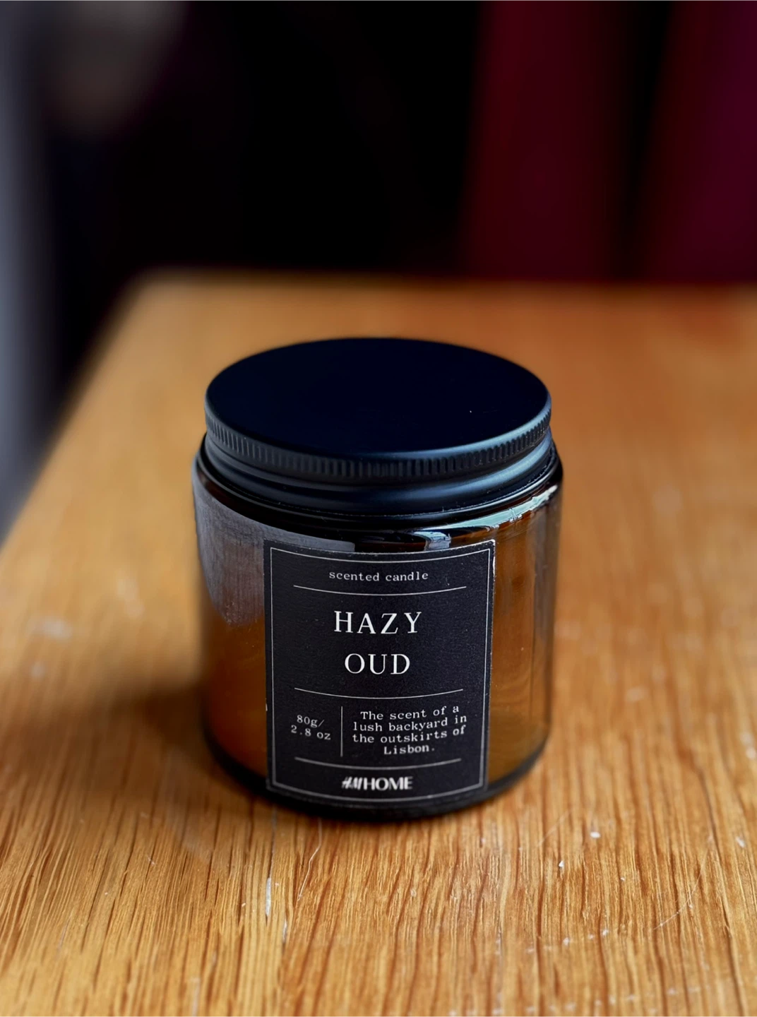 🥕H&M Home Hazy Oud Scented Candle (2.8 oz)