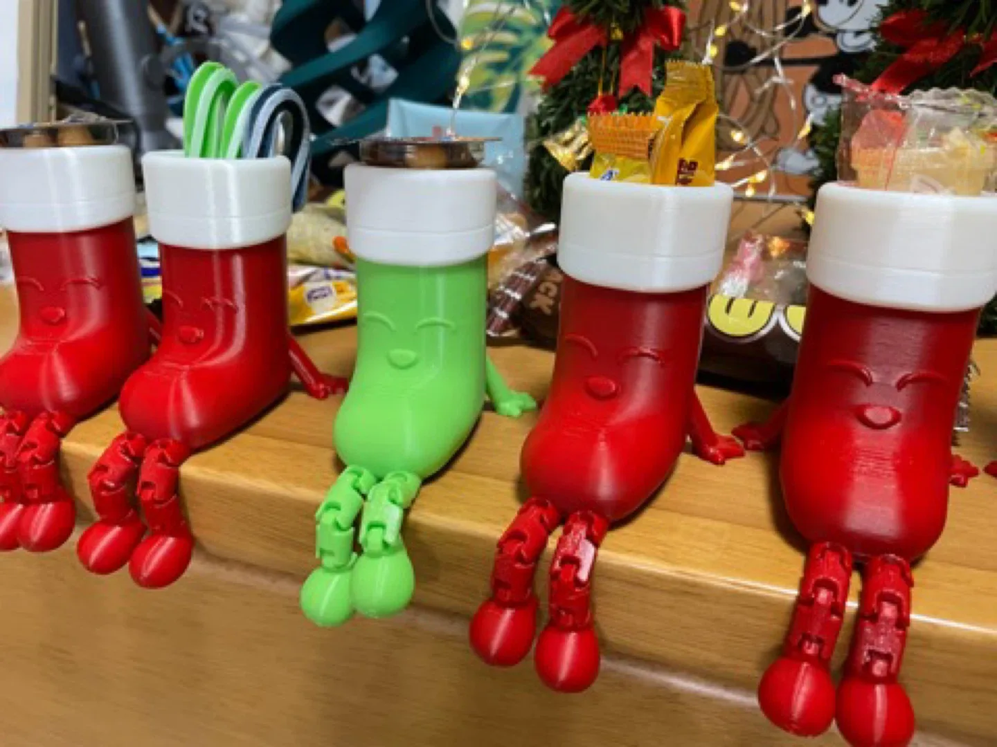 Christmas Stocking Candy Holders image indicator(2)