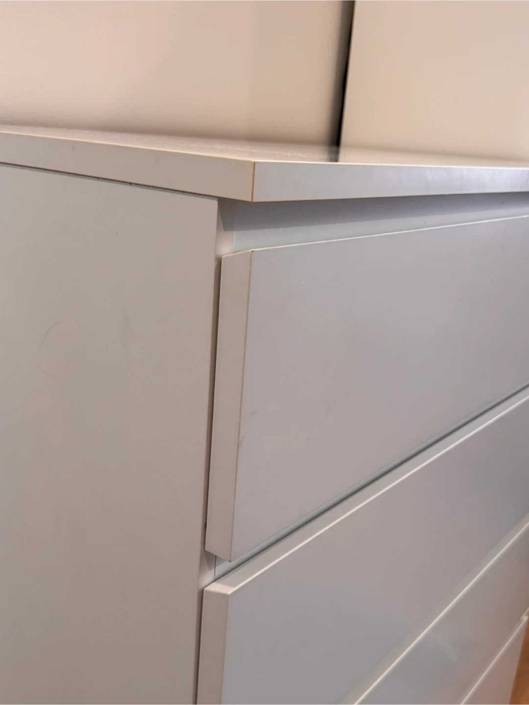 White MALM Ikea dresser - 4 drawer - photo 2