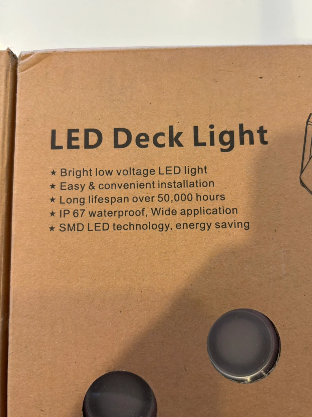 Two Packs of 10 LED Deck Lights For Sale - photo 2