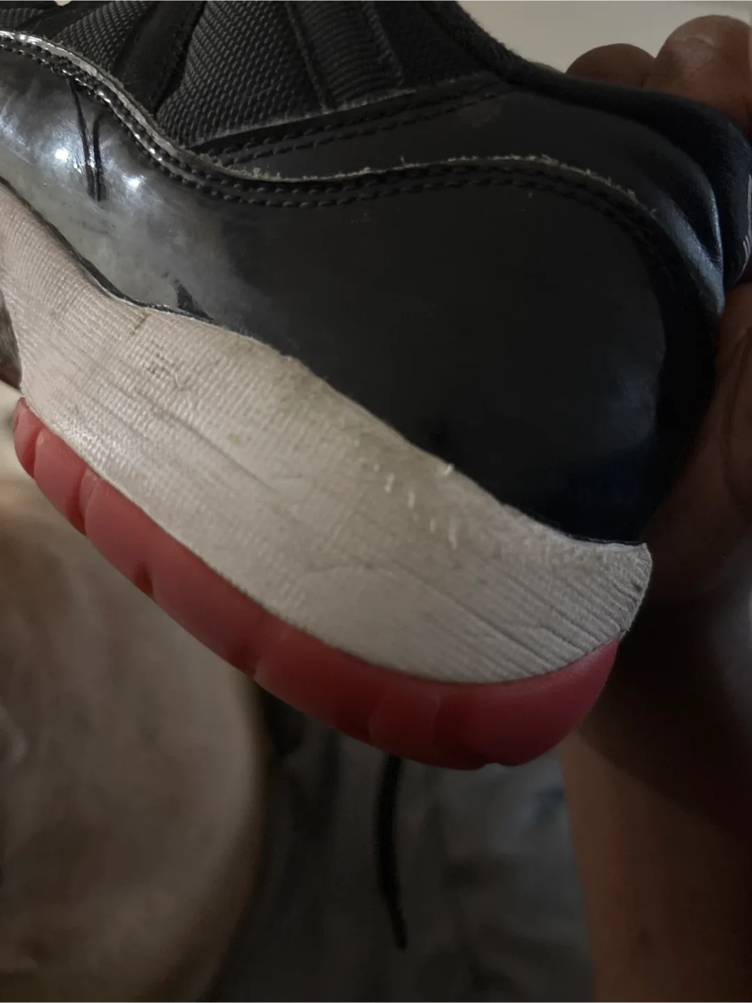 Jordan 11 Retro Little Flex Black/Red image indicator(3)