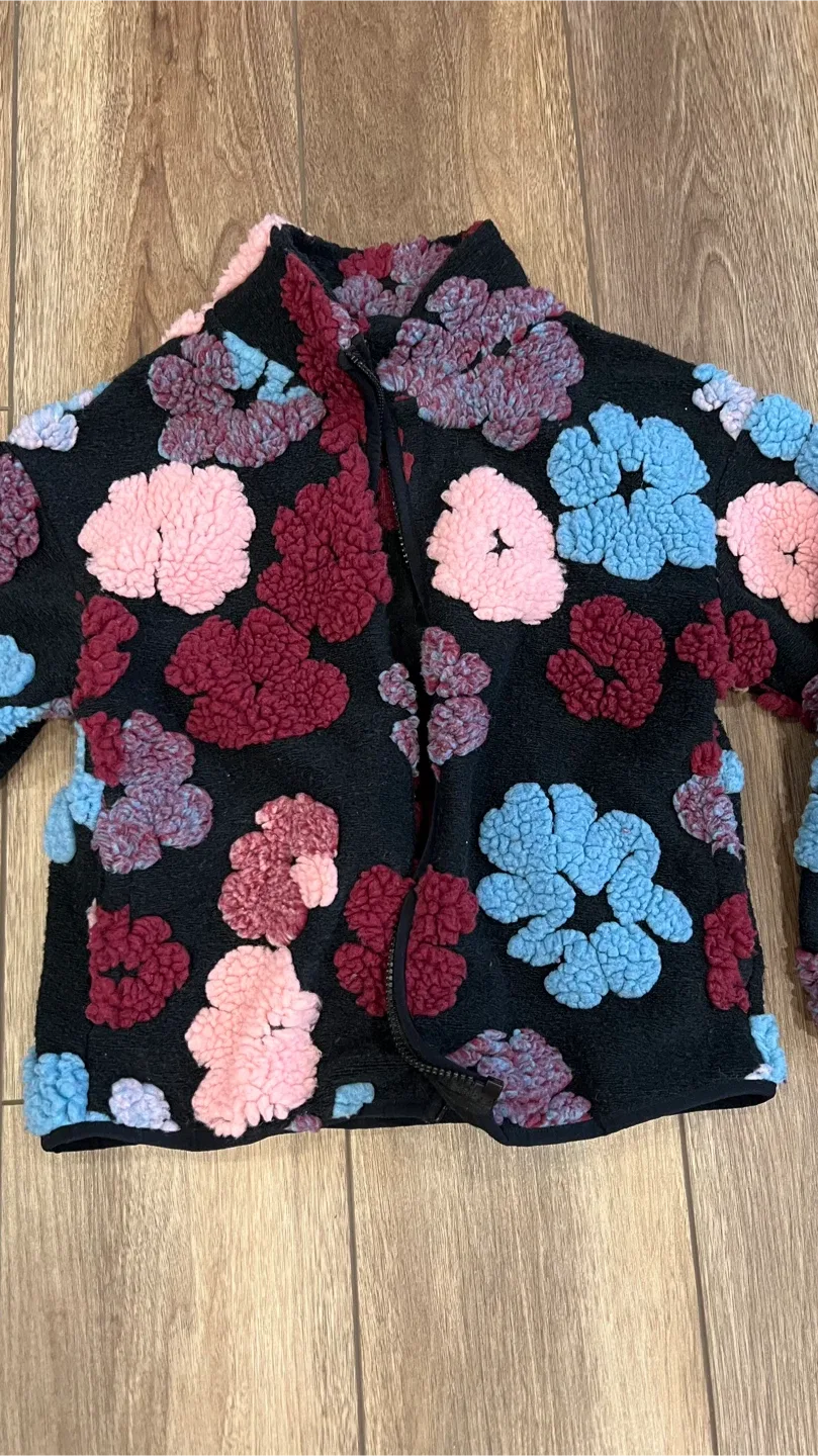 Lucky Brand Girls Floral Jacket - Size S (7/8) image indicator(2)